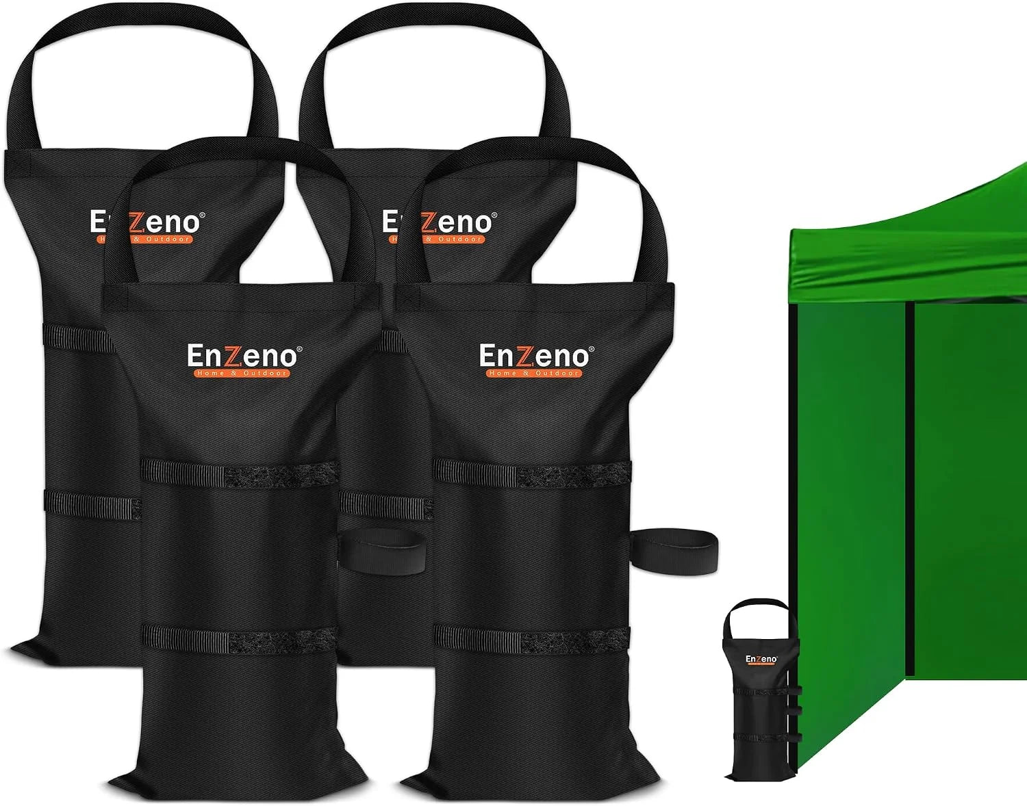 Enzeno Canopy Weights Sand Bags for Weight,120 LBS Pop Up Tent Weights,47x24cm,Sandbags for Gazebo,Tent - Image 3