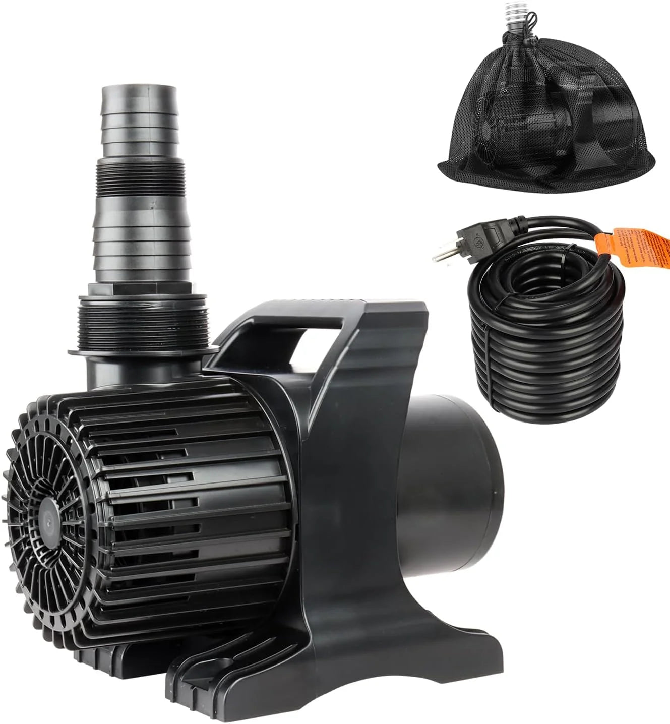 New Arrivals WATER 1800 GPH 100W IPX8 Submersible Small Pond Waterfall Pump, 32.8FT long power cord - Image 2