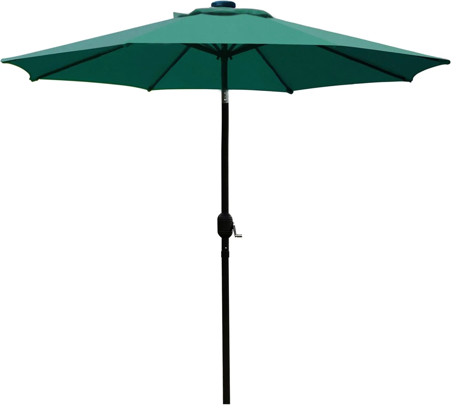 Sunnyglade 9" Patio Umbrella Outdoor Table Umbrella with 8 Ribs Tan - Image 4