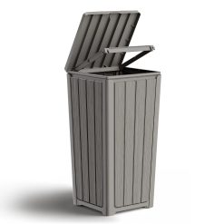 Alternative view of Bifanuo Waterproof Outdoor Trash Can with Lid