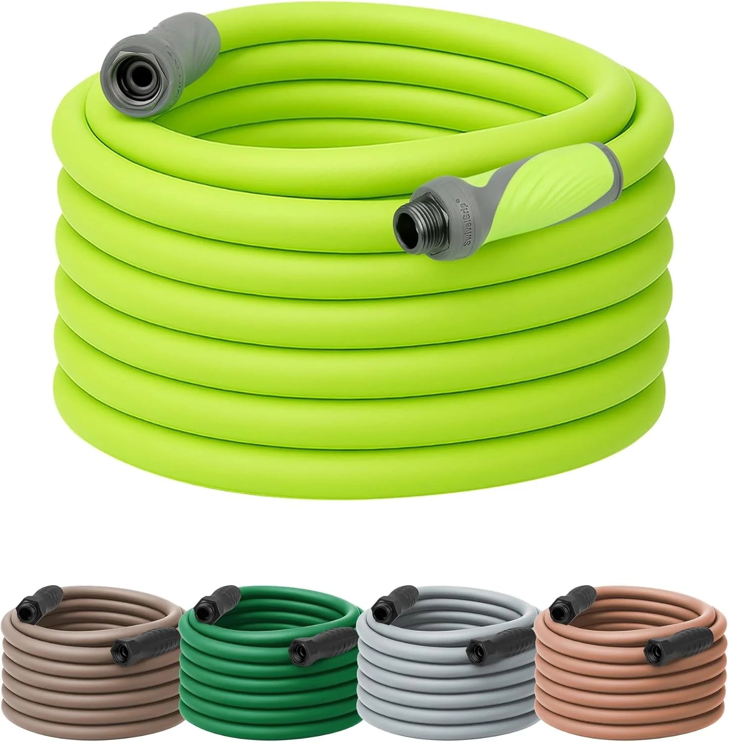 New Arrivals Garden Hose 5/8 in. x 100 ft., Lightweight All-Weather Water Hose, Durable and Flexible, Leak-Free Connections - Image 54