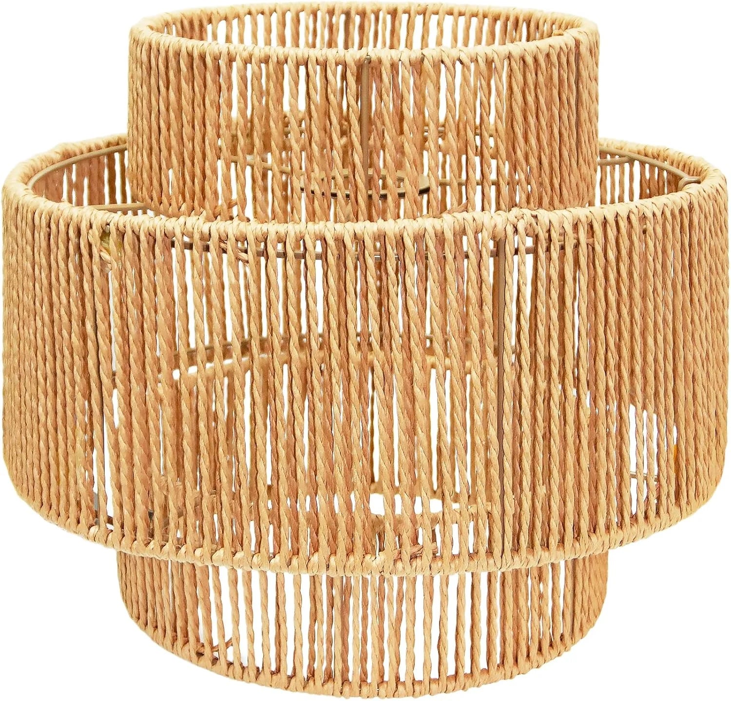 LUCORUSC Hanging Light Lamp Shades Boho Rattan Lamp Shades bifanuoyard - Image 7