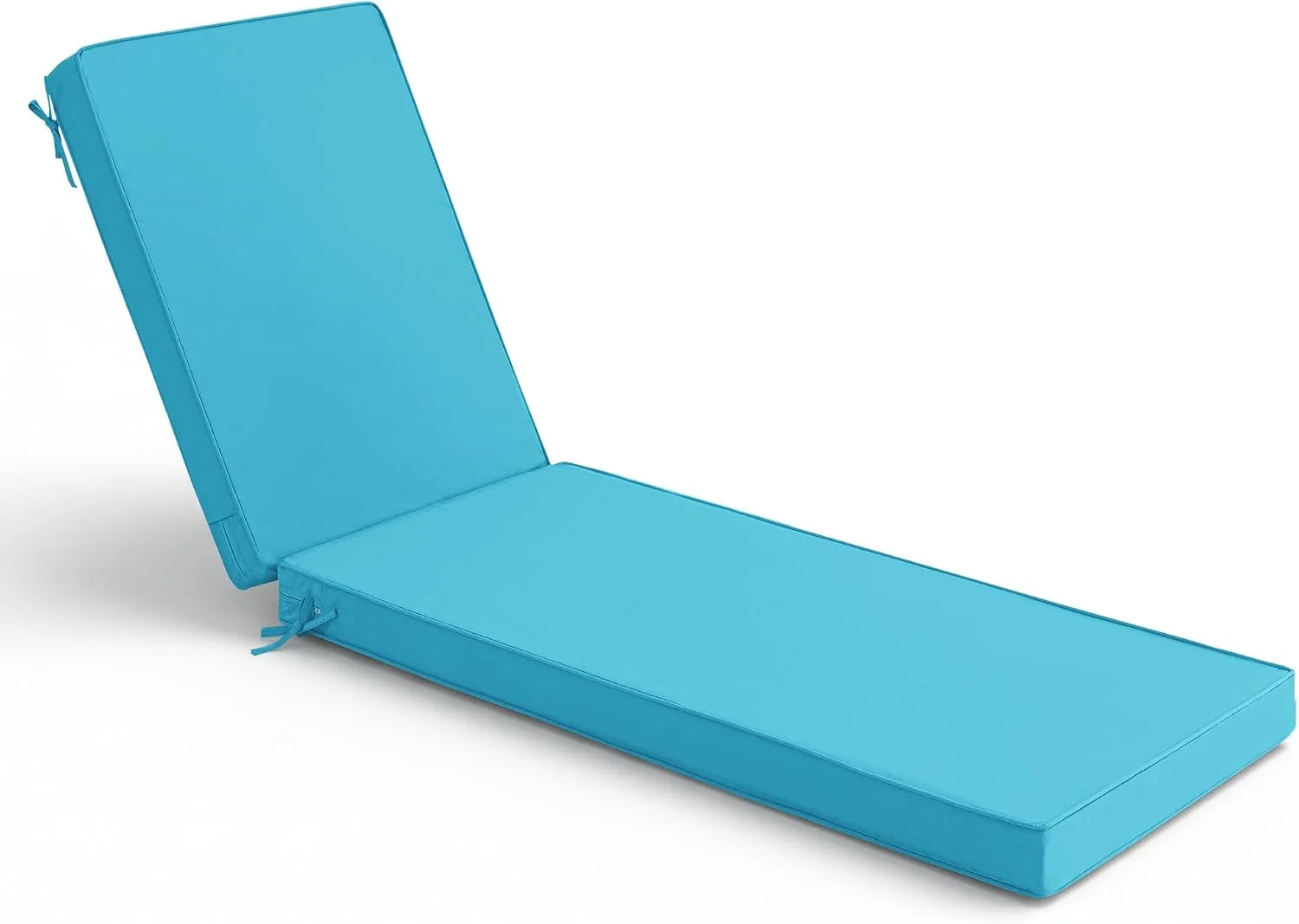 New Arrivals Chaise Lounge Cushions Outdoor Set of 2, Waterproof and Fade Resistant Sun Lounger Replacement Cushion - Image 15