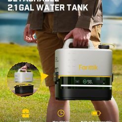 Alternative view of NB10 Nano Portable Cordless Electric Sprayer w/2.1Gal Tank, HD LED Display, 4000mAh Lithium Battery & Built-in