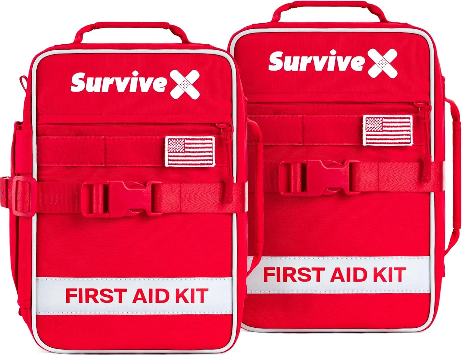SurviveX Large First Aid Kit for Car, Travel & Home bifanuoyard