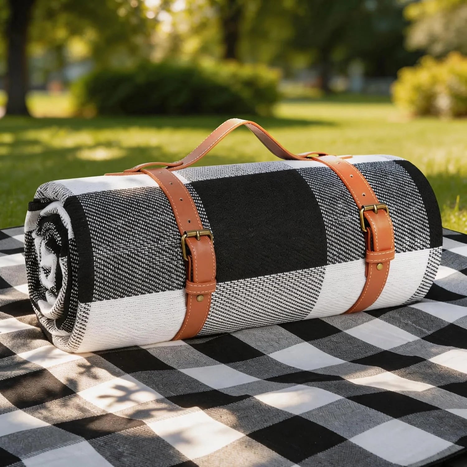 Picnic Blanket Extra Large, Waterproof and Foldable Beach Blanket - Image 3