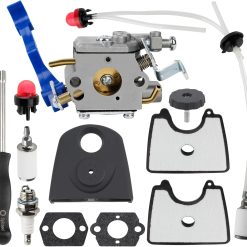 Carburetor for Husqvarna 125B Blower 125BX 125BVX 590460102 545081811 Handheld Leaf Blower with 125B Tune UP Kit 545109601 Airbox