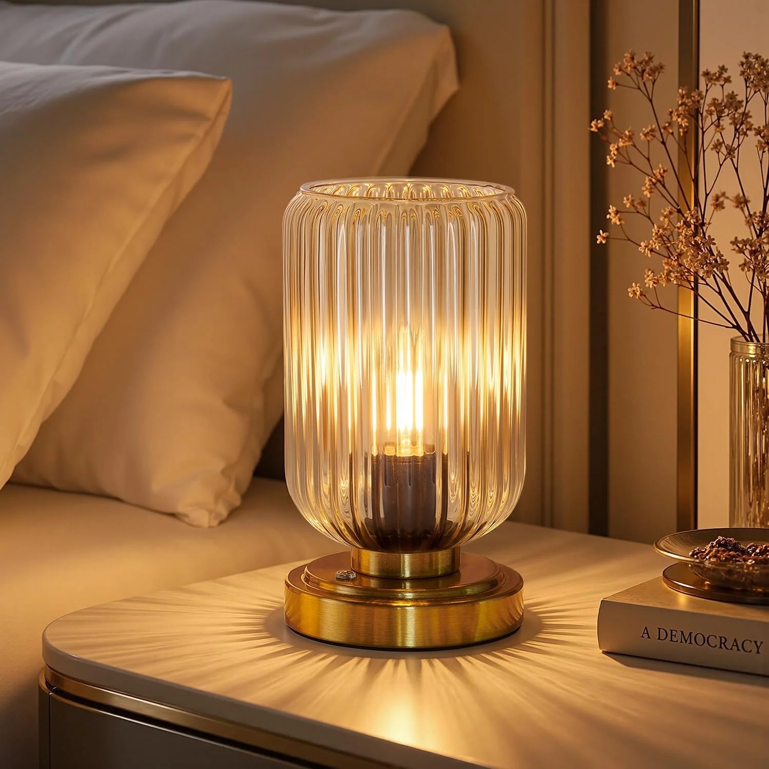 LightRound Cordless Table Lamp, Dimmable, Bulb Included bifanuoyard - Image 4