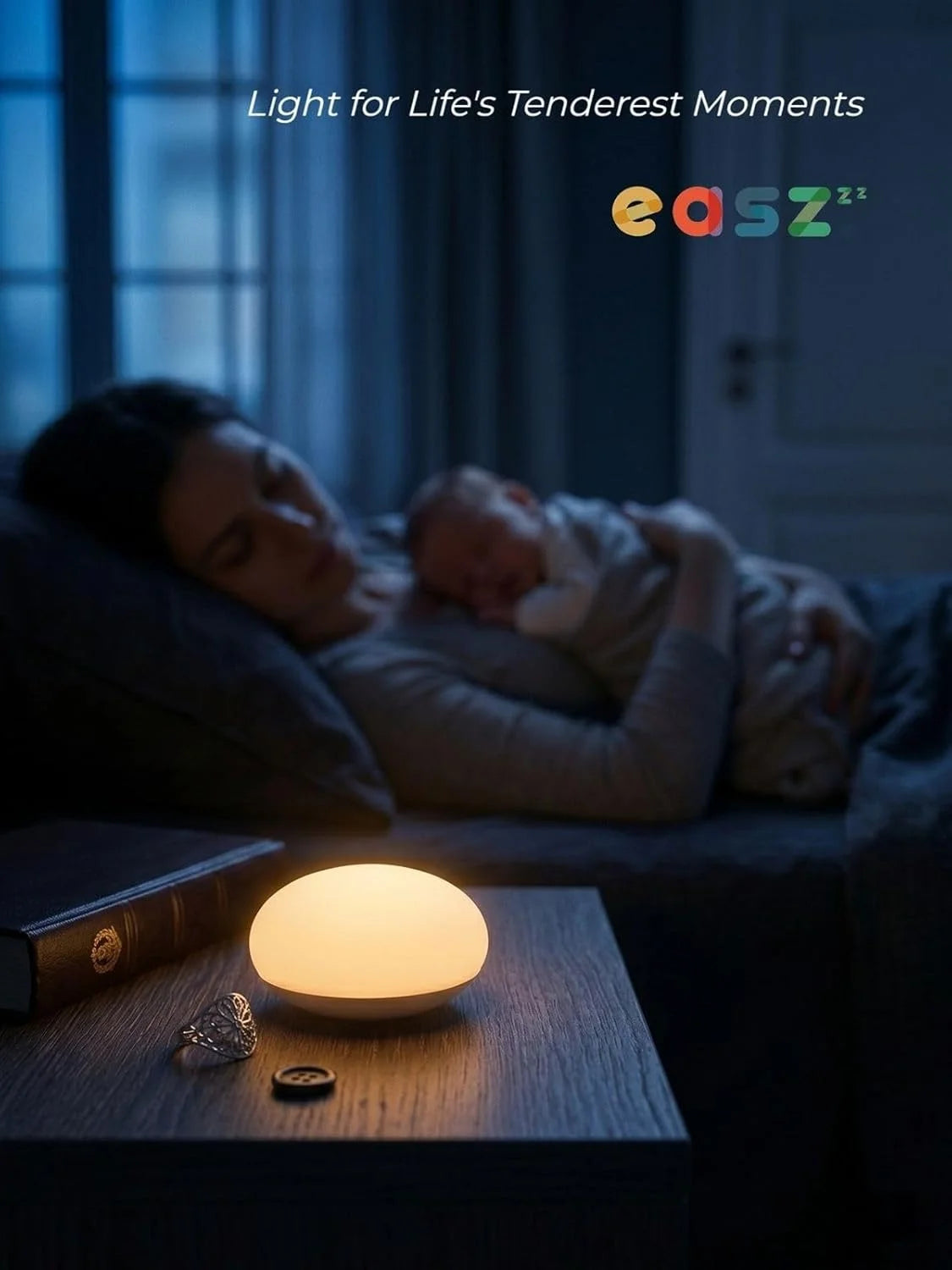 EASZZZ Baby Night Light, Dimmable bifanuoyard - Image 9