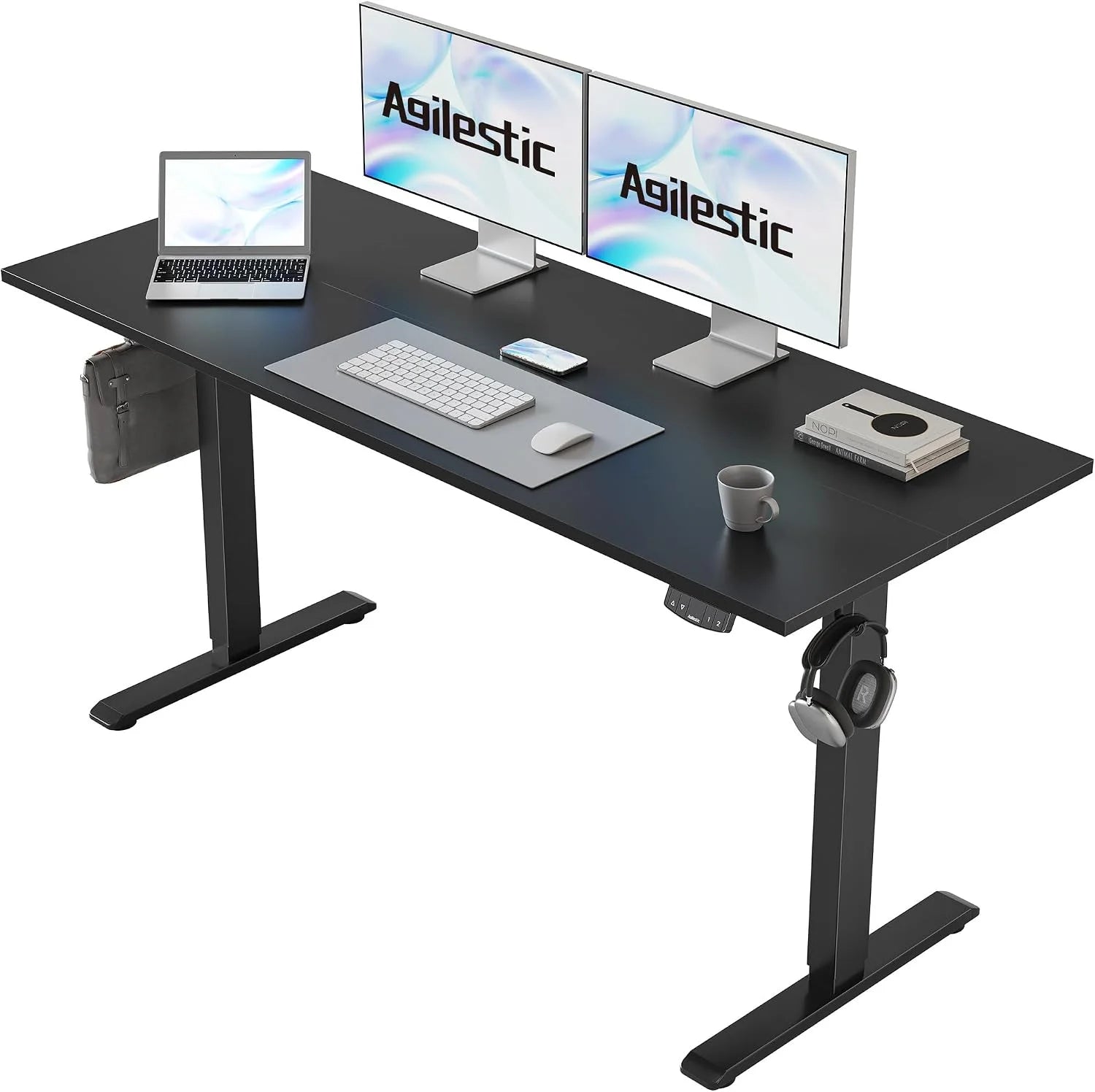 New Arrivals Electric Standing Desk, 48 x 24 Inches Height Adjustable Desk - Image 21