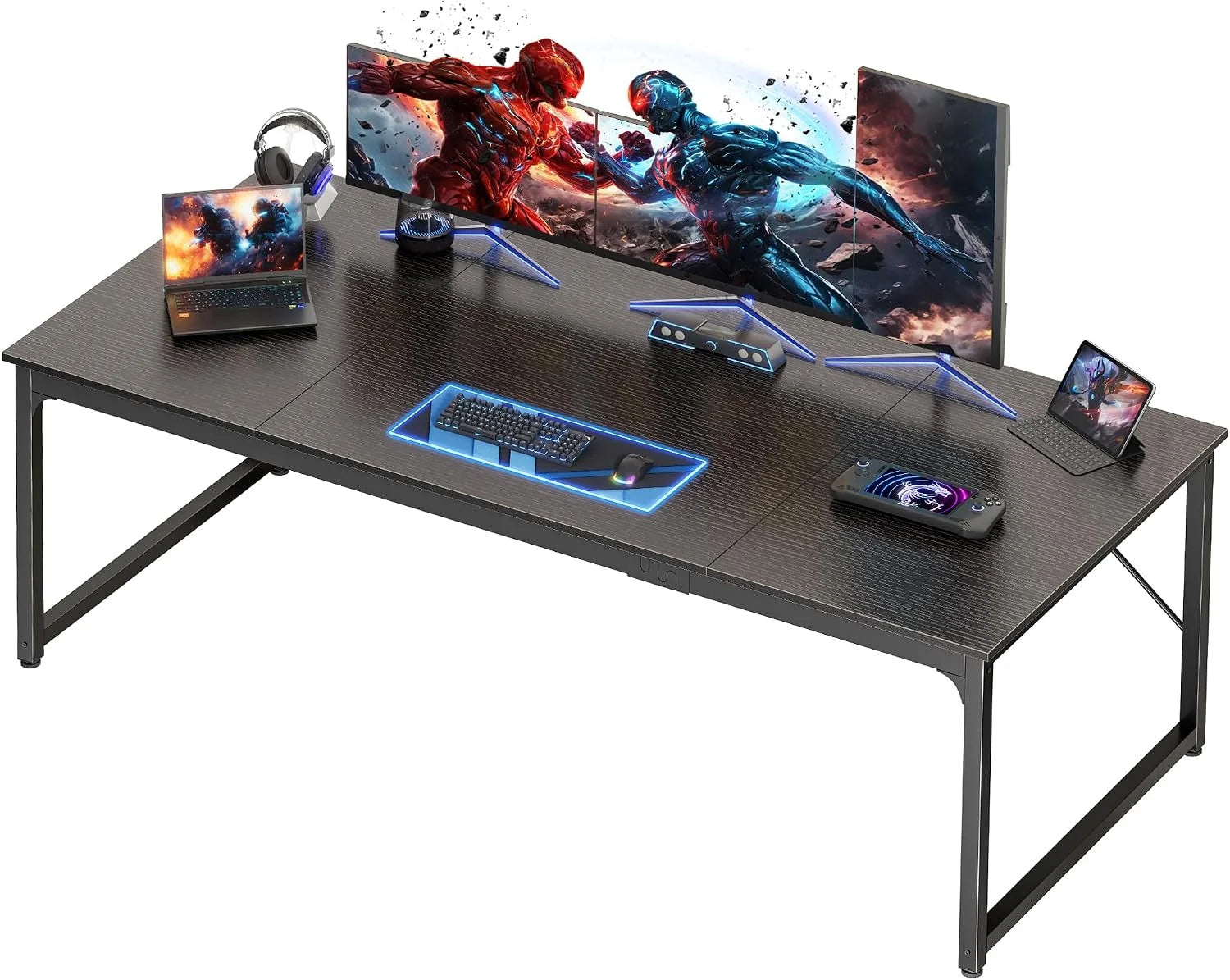 New Arrivals 47 X 24 Inch Computer Desk with Deeper Desktop, Gaming Office Writing Work Desk for Home Office - Image 13