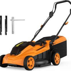 New Arrivals Cordless Lawn Mower (No Battery) Compatible with Dewalt 2"x 20VMax Battery
