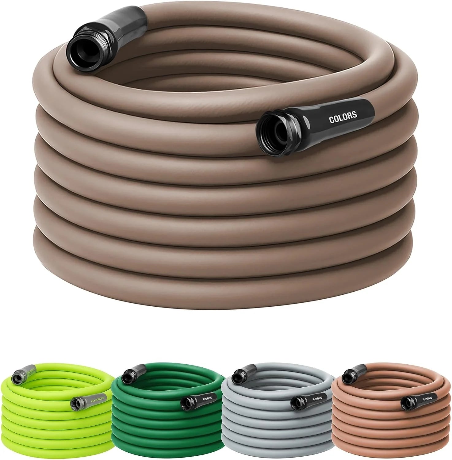 New Arrivals Garden Hose 5/8 in. x 100 ft., Lightweight All-Weather Water Hose, Durable and Flexible, Leak-Free Connections - Image 53