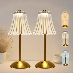 Alternative view of 2 Pcs Cordless Rechargeable Table Lamp, Dimmable, 3-Color Temperature bifanuoyard