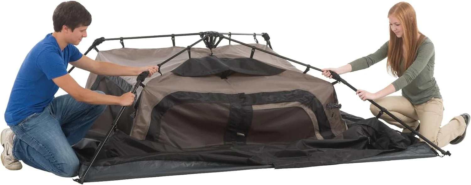 4/6/8/10 Person Instant Camping Tent with 1-Minute Setup, Large Family Tent with Pre-Attached Poles - Image 6