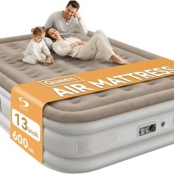 Alternative view of Sebor Air Mattress with Built-in Pump, Comfortable Self-Inflating Air Mattress with High-Speed Pump, 18 Twin XL) bifanuoyard