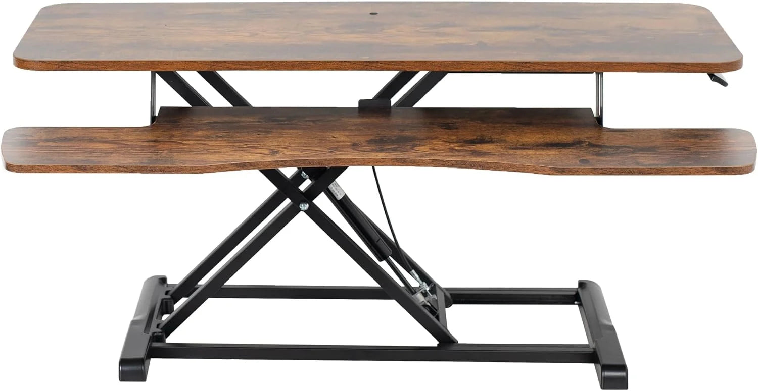 New Arrivals 32 inch Desk Converter, K Series, Height Adjustable Sit to Stand Riser, DESK-V000K - Image 28