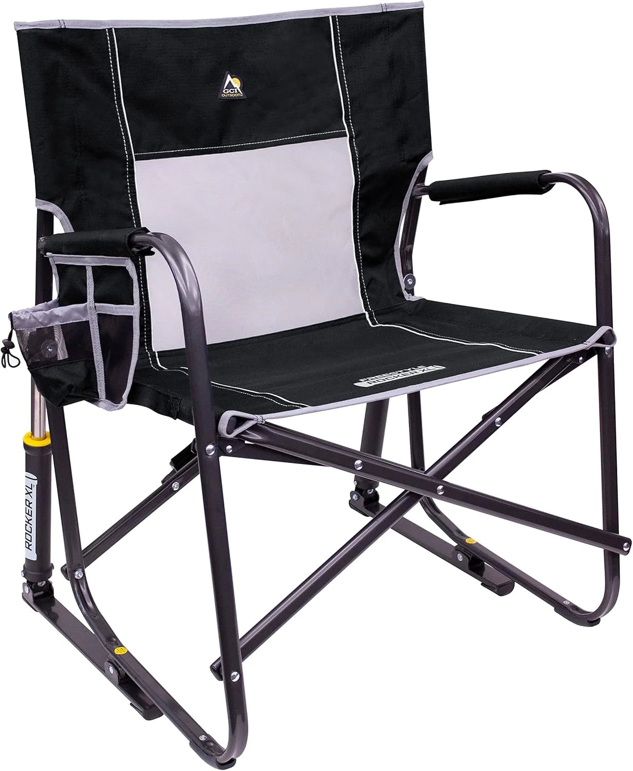 New Arrivals Outdoor Freestyle Rocker Camping Chair " Black - Image 3
