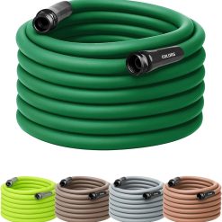 Alternative view of New Arrivals Garden Hose 5/8 in. x 100 ft., Lightweight All-Weather Water Hose, Durable and Flexible, Leak-Free Connections