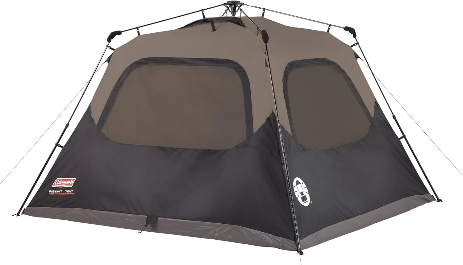 4/6/8/10 Person Instant Camping Tent with 1-Minute Setup, Large Family Tent with Pre-Attached Poles - Image 2