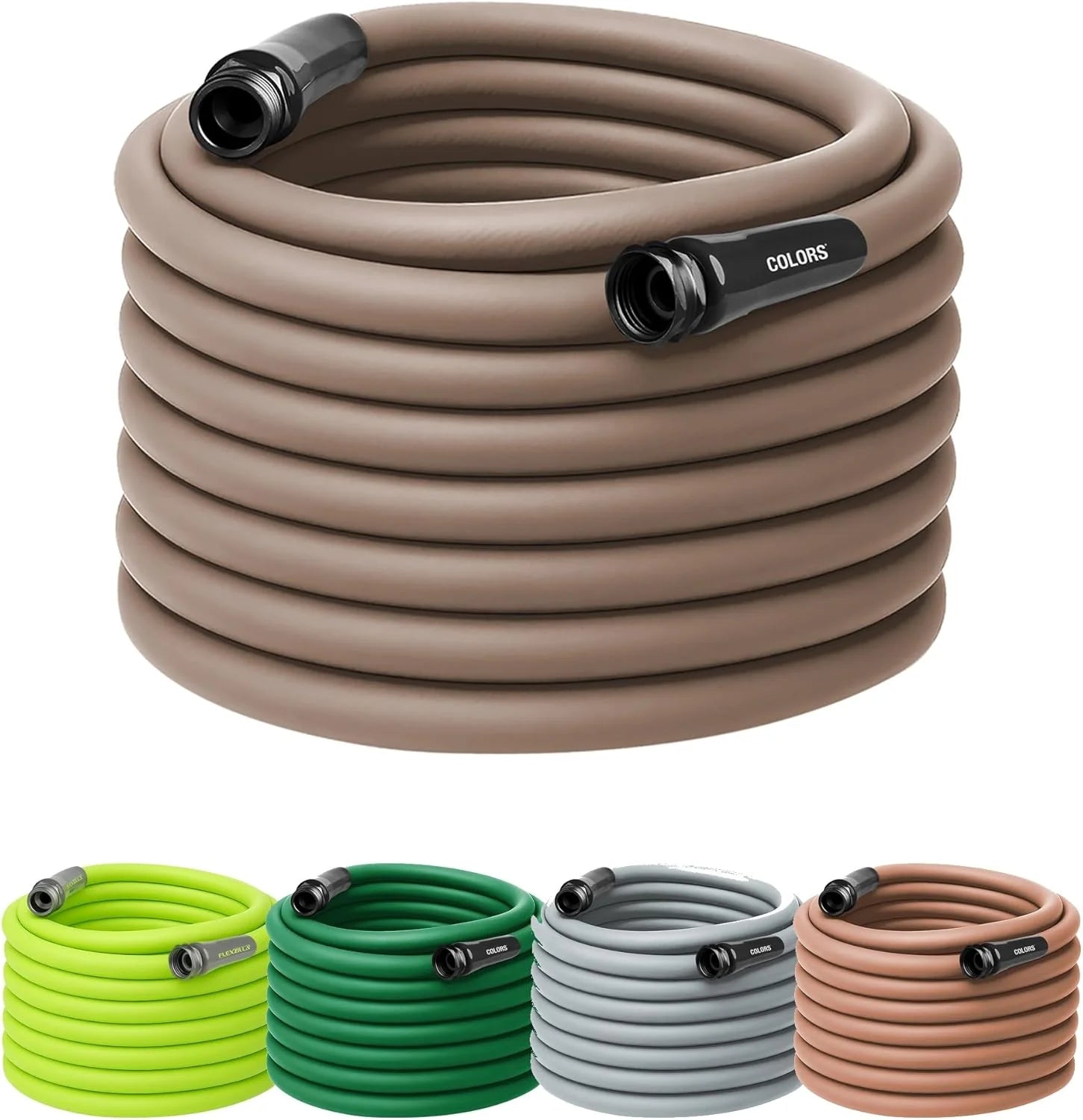 New Arrivals Garden Hose 5/8 in. x 100 ft., Lightweight All-Weather Water Hose, Durable and Flexible, Leak-Free Connections - Image 6