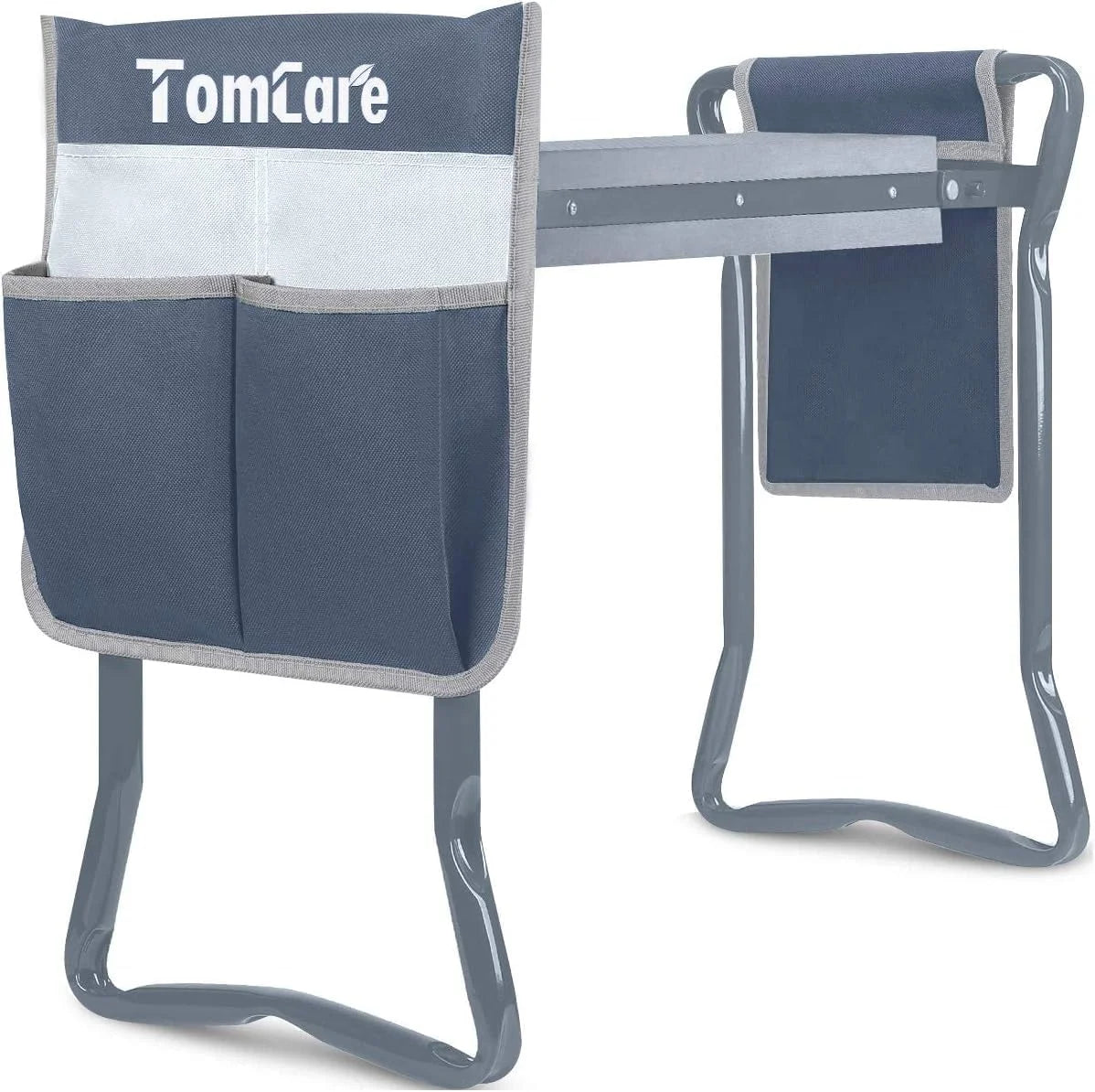 TomCare Garden Kneeler and Seat 11.12" Wider Larger Soft Kneeling Pad Garden Bench with 2 Large Tool Pouches Heavy Duty bifanuoyard - Image 4