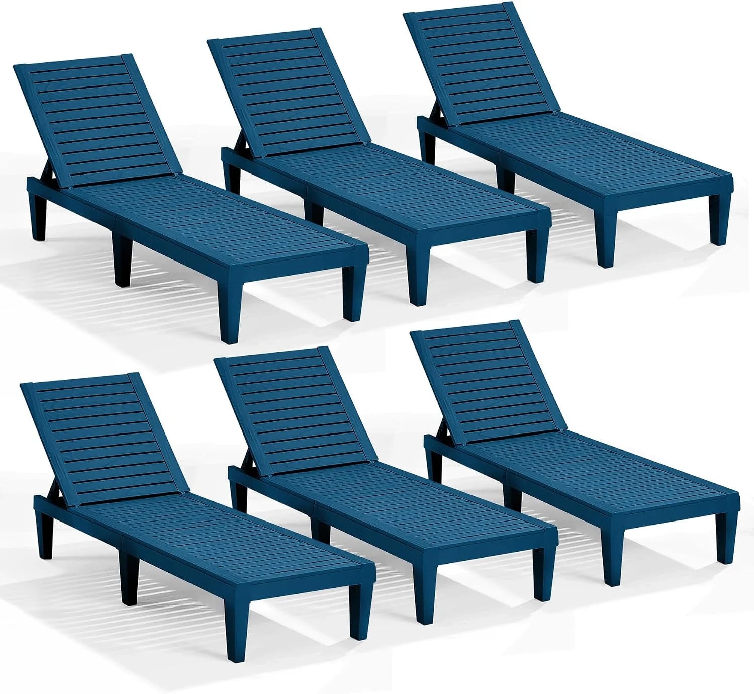 Nestl Lounge Chair Outdoor, Tanning Chair, Chaise Lounge Outdoor Set of 2, 5 Adjustable Positions bifanuoyard - Image 19