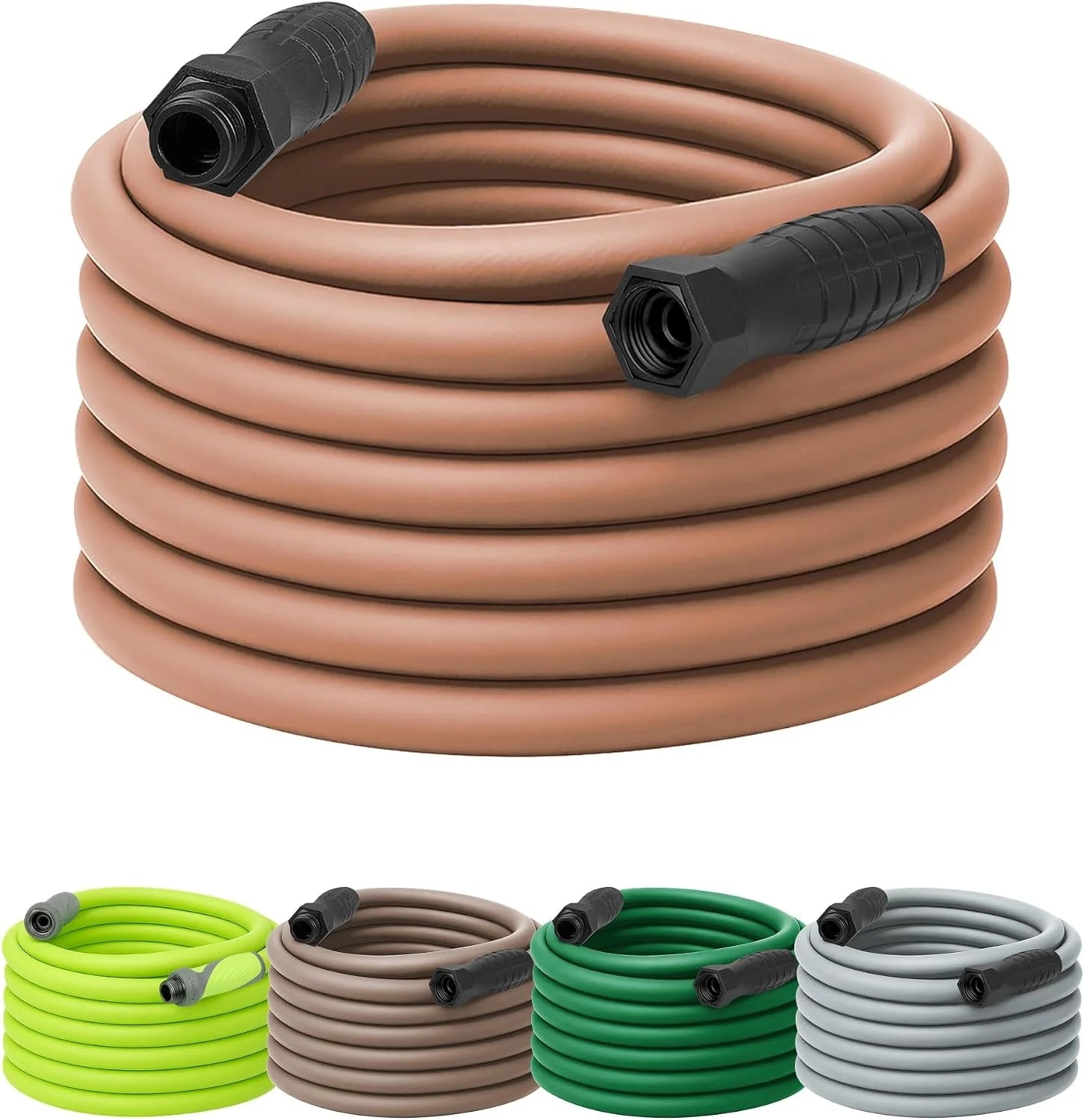 New Arrivals Garden Hose 5/8 in. x 100 ft., Lightweight All-Weather Water Hose, Durable and Flexible, Leak-Free Connections - Image 40