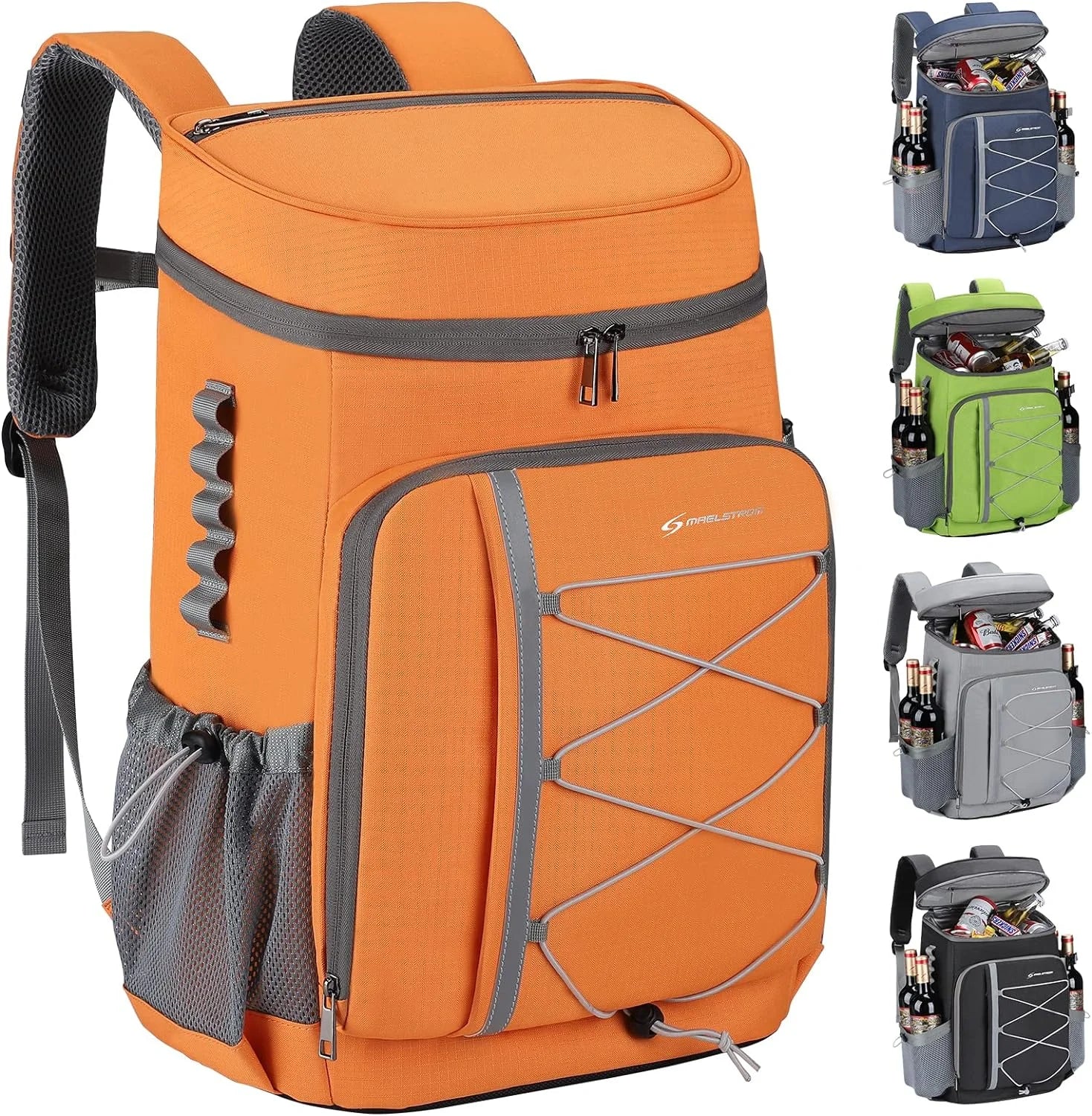 Maelstrom 35/50Can Insulated Cooler Backpack, Leakproof Soft Lunch Ice Bag - Image 6