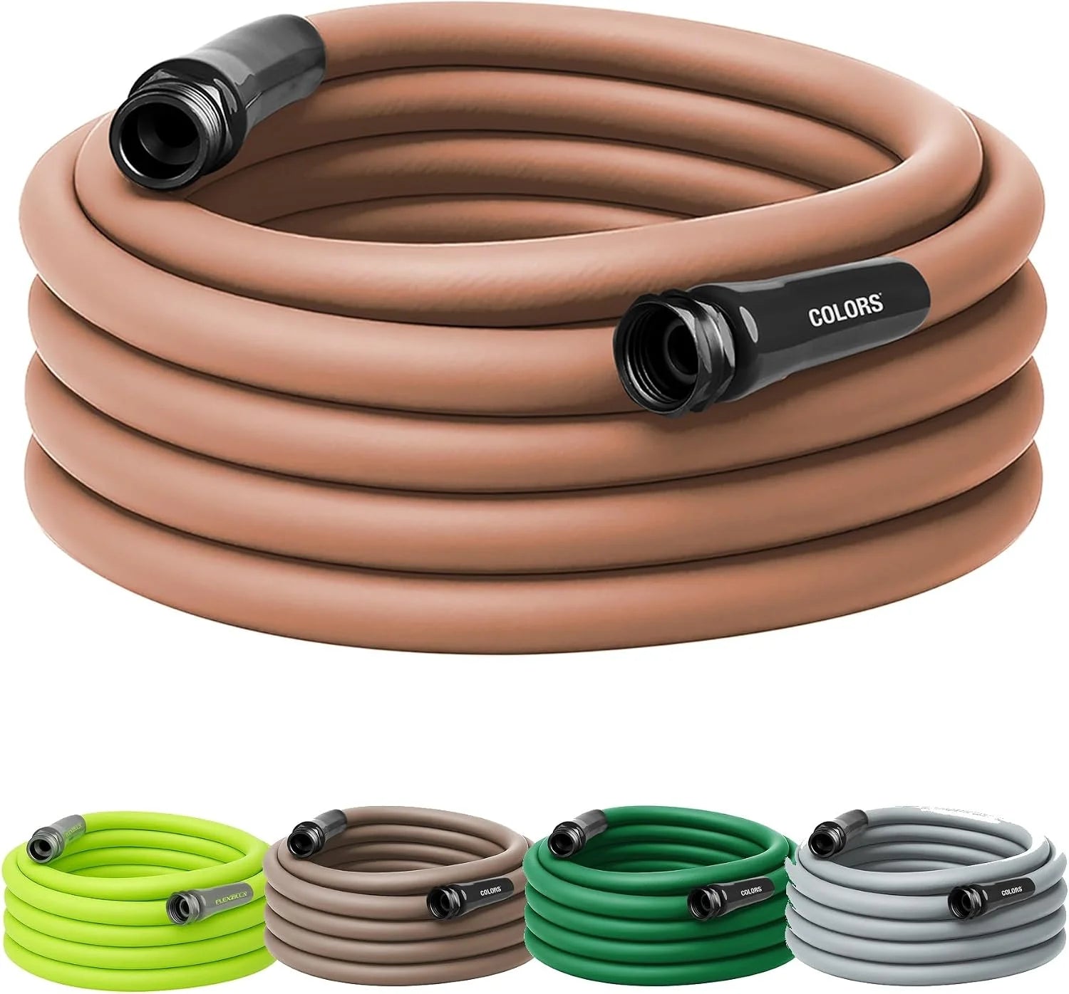 New Arrivals Garden Hose 5/8 in. x 100 ft., Lightweight All-Weather Water Hose, Durable and Flexible, Leak-Free Connections - Image 61