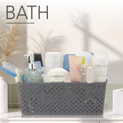 Alternative view of New Arrivals Large Storage Baskets with Handles, Decorative Woven Pattern, Versatile and Stylish Organizers for Home