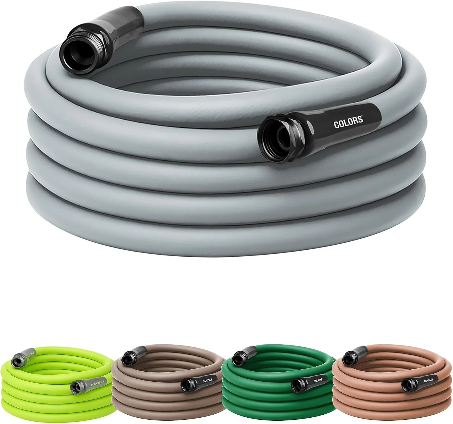 New Arrivals Garden Hose 5/8 in. x 100 ft., Lightweight All-Weather Water Hose, Durable and Flexible, Leak-Free Connections - Image 28