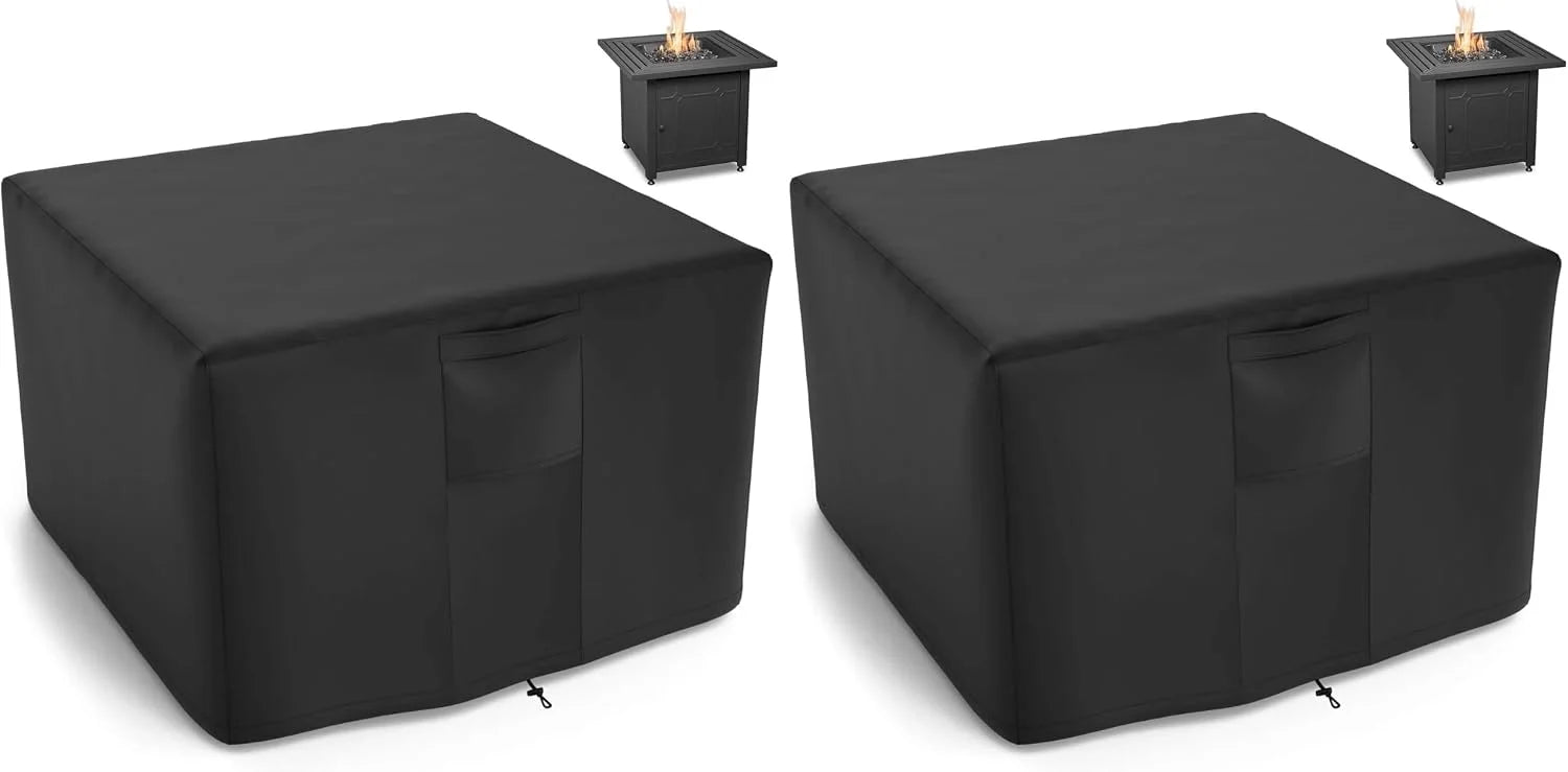 New Arrivals NUPICK 30 Inch Square Fire Pit Cover for Propane Fire Pit/Table - Image 2