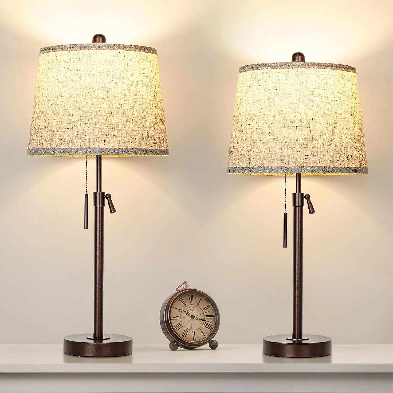 New Arrivals Lamps Set of 2, 3-Color Temperature, Bulb Included - Image 9