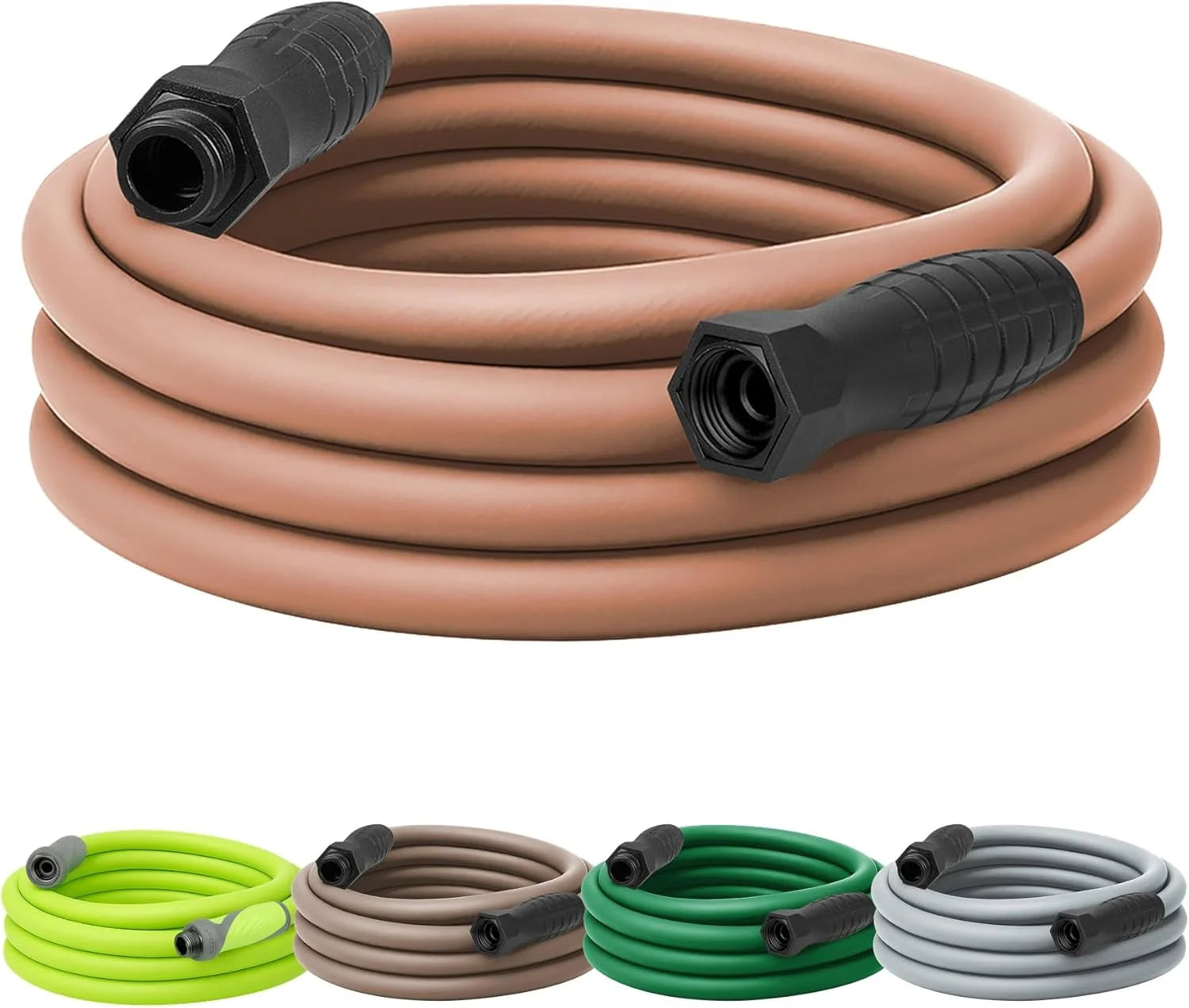 New Arrivals Garden Hose 5/8 in. x 100 ft., Lightweight All-Weather Water Hose, Durable and Flexible, Leak-Free Connections - Image 62