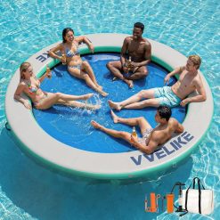 New Arrivals Water Hammock Lake Floats for Adults, Large Circle Pool Hammock Pool Lounger Water Float for Lake River Ocean