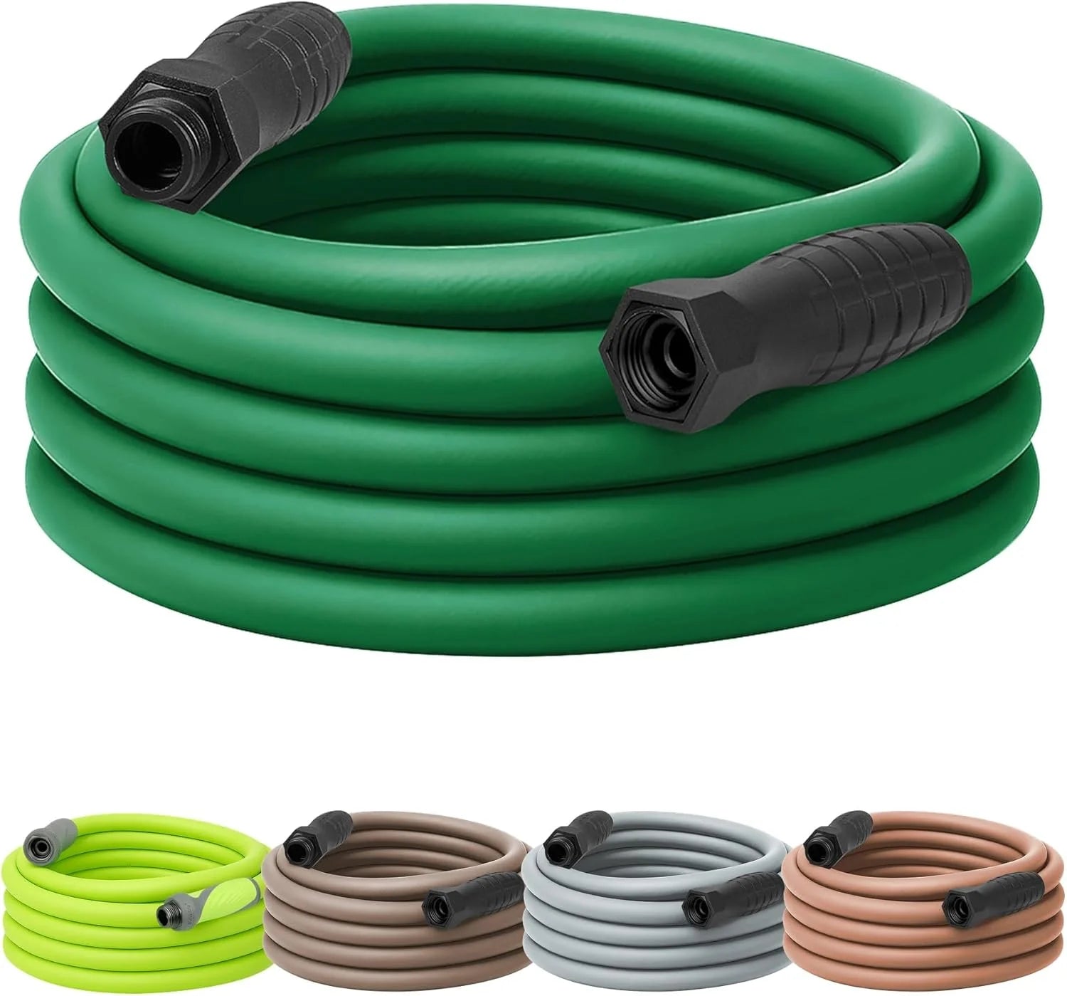 New Arrivals Garden Hose 5/8 in. x 100 ft., Lightweight All-Weather Water Hose, Durable and Flexible, Leak-Free Connections - Image 30