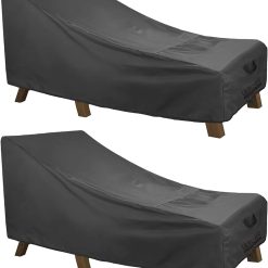 Alternative view of New Arrivals Outdoor Chaise Lounge Cover 2 Pack, 84L x 32W x 32H