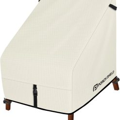 Alternative view of New Arrivals Shield Patio Chair Covers -Waterproof Outdoor Lounge Deep Seat Lawn Chair Cover " 30W x 33D x 34H inch, Beige