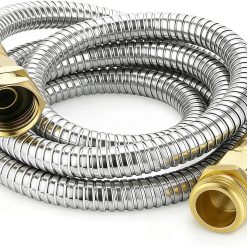 Alternative view of KETTOYA Non-Expanding Garden Hose 100 ft, Kink Free Flexible Water Hose with 10-Pattern Spray Nozzle bifanuoyard