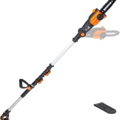 New Arrivals WORX Cordless Pole Saw, 20V 8 Chainsaw, WG349.9
