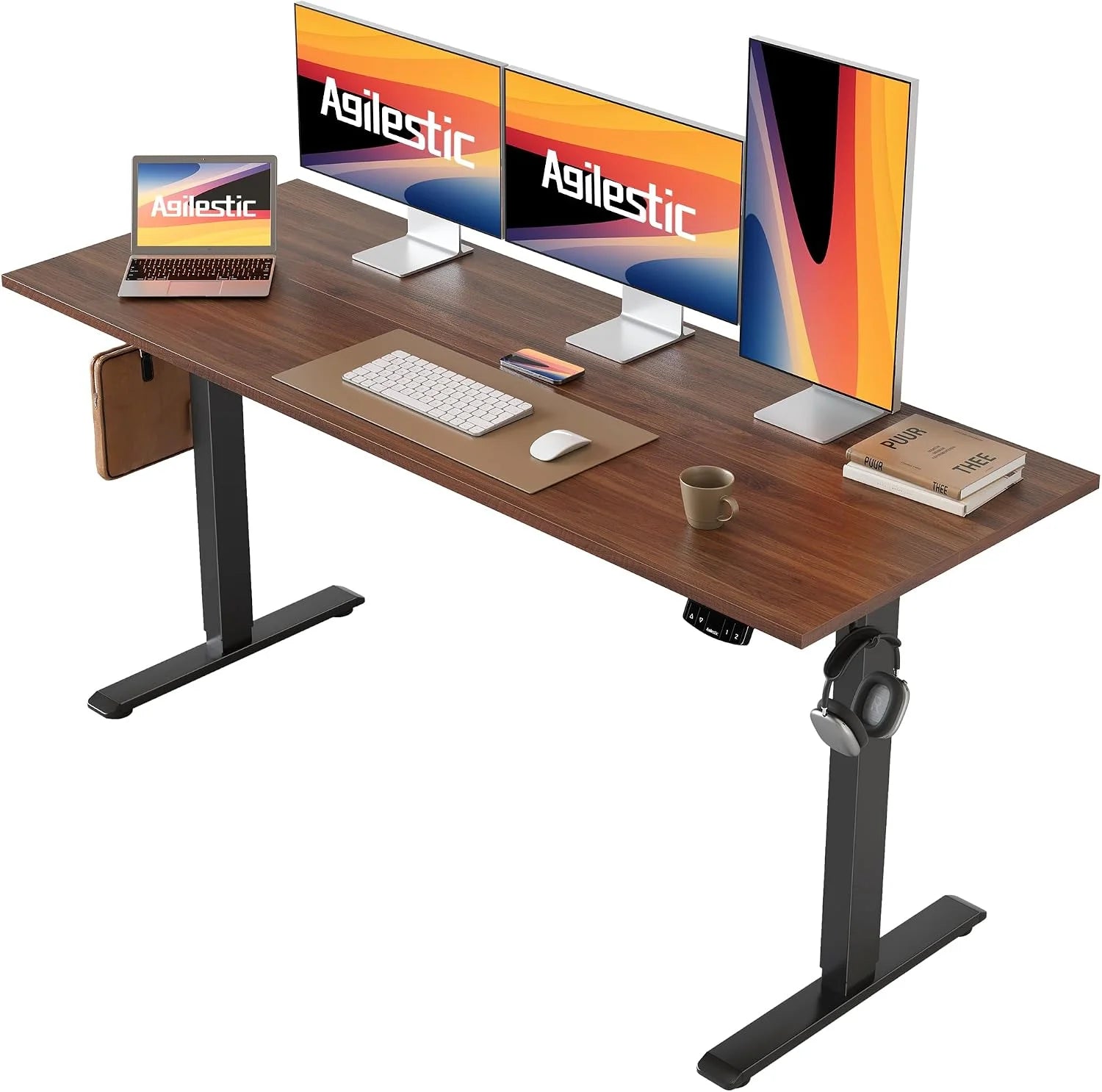 New Arrivals Electric Standing Desk, 48 x 24 Inches Height Adjustable Desk - Image 40