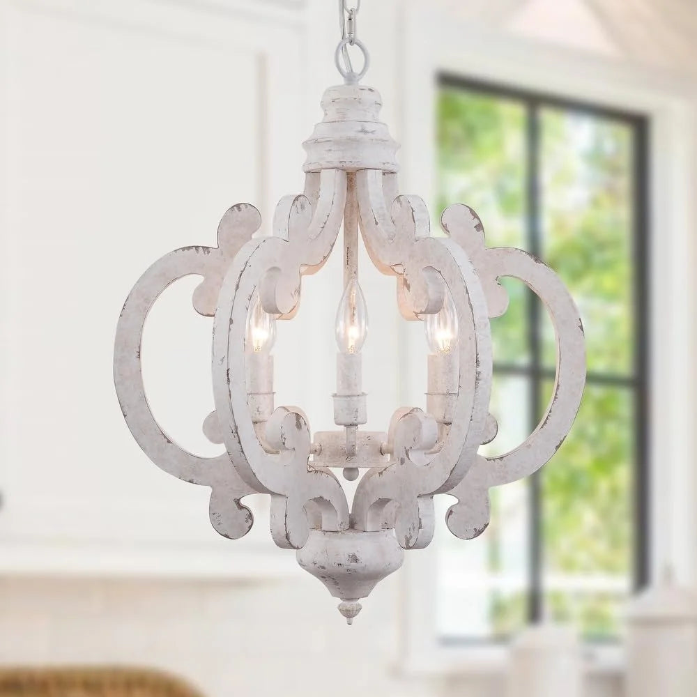 New Arrivals Wood Chandelier Light Fixture - Image 5
