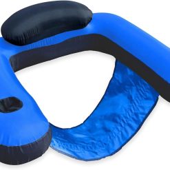 Alternative view of New Arrivals Original Fabric Covered Inflatable Pool Lounger, with Comfortable Sling Seat