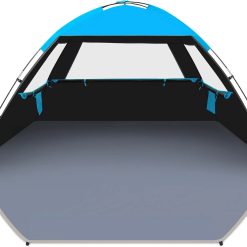 Gorich Beach Tent Sun Shelter for 3/4/6/8/10 Person with UPF 50锛?UV Protection, Lightweight & Easy Setup Beach Shade bifanuoyard
