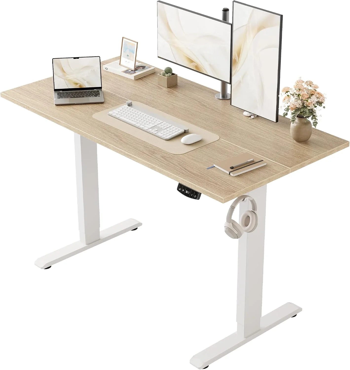 New Arrivals Electric Standing Desk, 48 x 24 Inches Height Adjustable Desk - Image 29