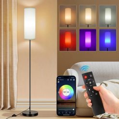 Alternative view of FRIDEKO HOME 2 Pack Floor Lamp, Dimmable, Modern Floor Lamp with Remote bifanuoyard
