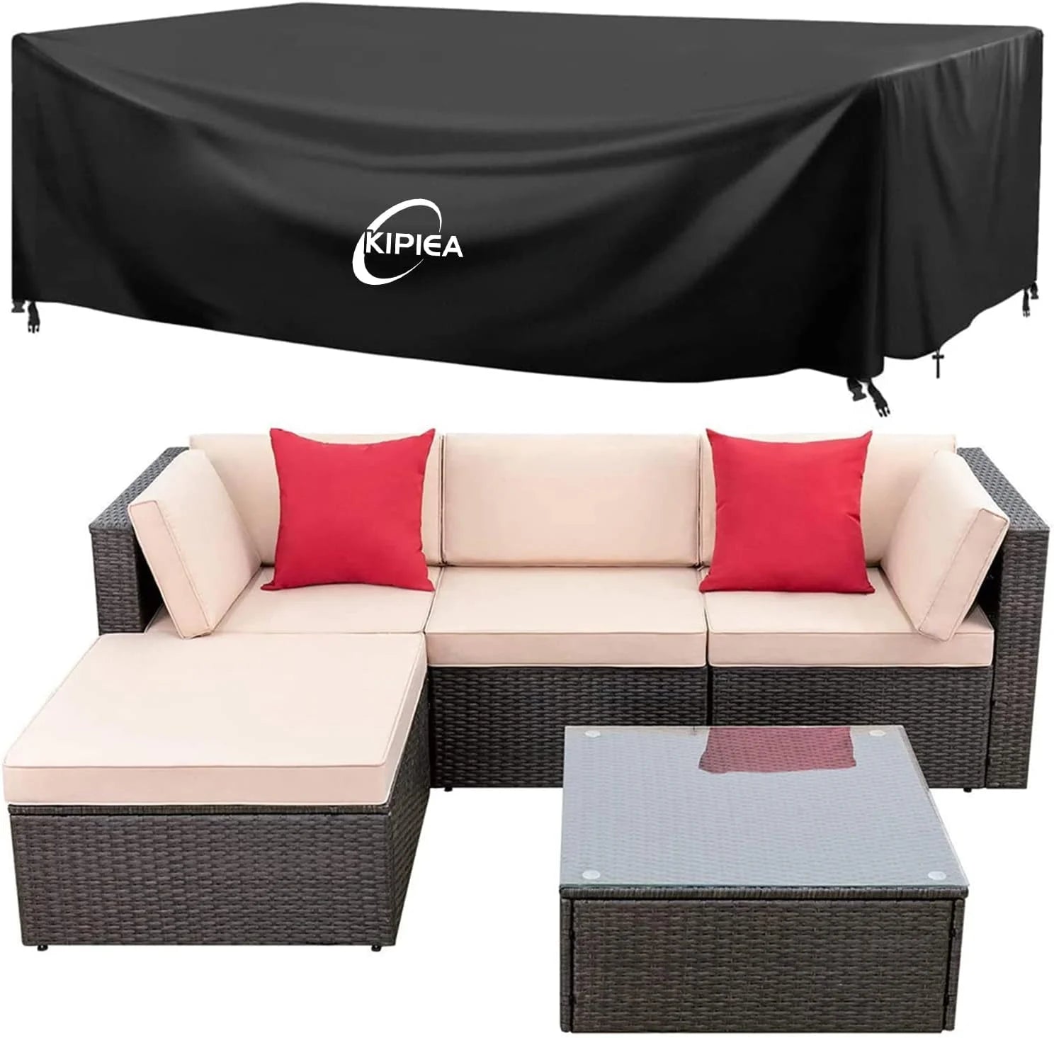 New Arrivals Patio Furniture Covers Waterproof Winter, Heavy-Duty Outdoor Furniture Set Covers for Table Chairs, Anti-UV - Image 3