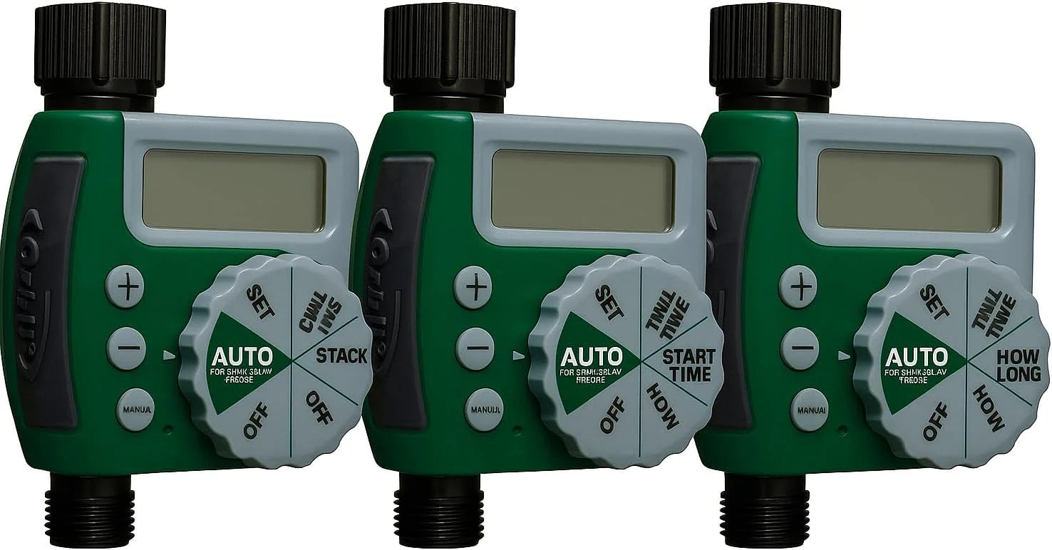 Orbit 62067 1-Outlet Programmable Digital Hose Watering Timer, 2-Pack bifanuoyard - Image 3