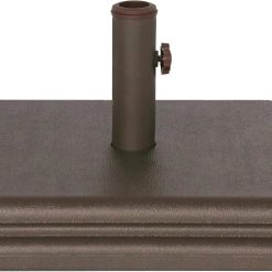 New Arrivals US Weight 40lb Outdoor Umbrella Base " Use with Patio Table " Black